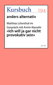 Libro electrónico "Ich will ja gar nicht provokativ sein"