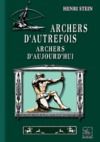 Livre numérique Archers d'autrefois, Archers d'aujourd"hui