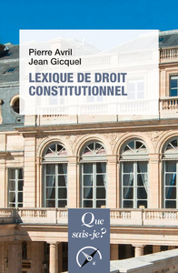 Electronic book Lexique de droit constitutionnel