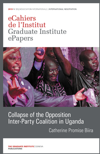 Livre numérique Collapse of the Opposition Inter-Party Coalition in Uganda