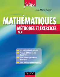 Livre numérique Mathématiques Méthodes et Exercices MP