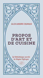Electronic book Propos d'art et de cuisine