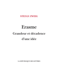 Electronic book Érasme