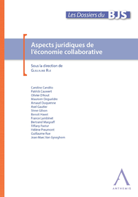 Livre numérique Aspects juridiques de l’économie collaborative