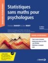 Livro digital Statistiques sans maths pour psychologues