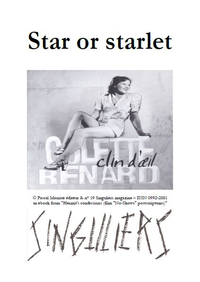 Livre numérique Star or starlet