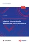 Electronic book Solutions to Linear Matrix Equations and their Applications