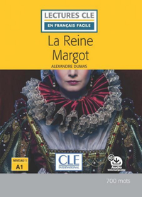 Livre numérique La reine Margot - Niveau 1/A1 - Lecture CLE en français facile - Ebook