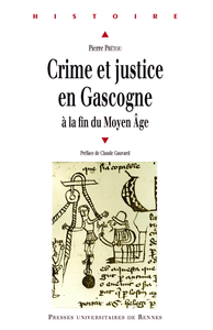 Livre numérique Crime et justice en Gascogne