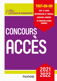 Electronic book Concours Accès 2021-2022