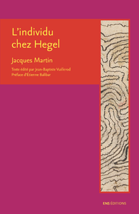 Livre numérique L’individu chez Hegel