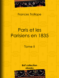 Livre numérique Paris et les Parisiens en 1835