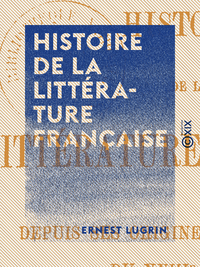 Livre numérique Histoire de la littérature française
