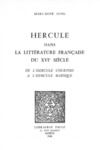 Livre numérique Hercule dans la littérature française du XVIe siècle