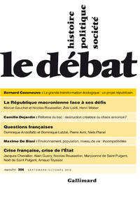 Livro digital Le Débat N° 206 (Septembre - Octobre 2019)