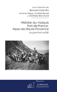 Livre numérique Histoire du maquis Fort-de-France, Alpes-de-Haute-Provence
