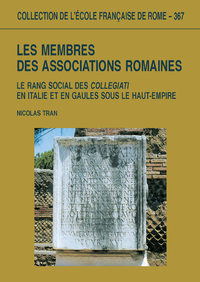 Livre numérique Les membres des associations romaines