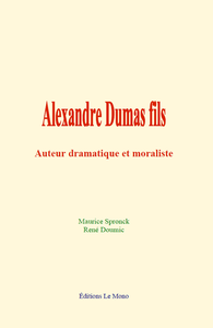 Livre numérique Alexandre Dumas fils