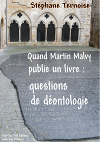 Livre numérique Quand Martin Malvy publie un livre : questions de déontologie