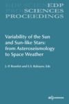 Electronic book Variability of the Sun and Sun-like Stars: from Asteroseismology to Space Weather