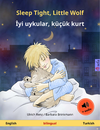 Livro digital Sleep Tight, Little Wolf – İyi uykular, küçük kurt (English – Turkish)