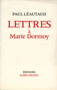 Electronic book Lettres à Marie Dormoy