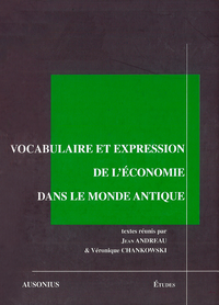 Electronic book Vocabulaire et expression de l’économie dans le monde antique