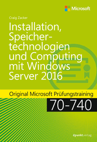 Livre numérique Installation, Speichertechnologien und Computing mit Windows Server 2016