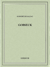 Livre numérique Gobseck
