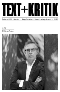 E-Book TEXT + KRITIK 226 - Ulrich Peltzer