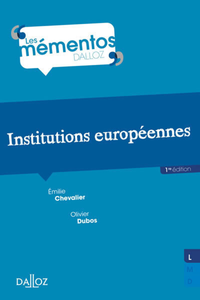 Livre numérique Institutions européennes