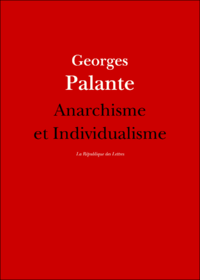 Electronic book Anarchisme et Individualisme