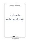 Livre numérique La Chapelle de la rue Blomet