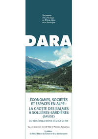 Livre numérique Économies, sociétés et espaces en Alpe : la grotte des Balmes à Sollières-Sardières (Savoie)