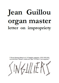 Electronic book Jean Guillou organ master
