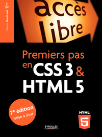 Livre numérique Premiers pas en CSS3 et HTML5