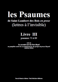 Livre numérique Les Psaumes de Saint-Lambert-des-Bois en prose