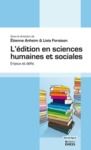 Libro electrónico L’édition en sciences humaines et sociales