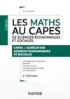 Livre numérique Les maths au CAPES de sciences économiques et sociales
