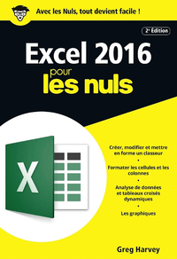 Livre numérique Excel 2016 pour les Nuls poche, 2e édition