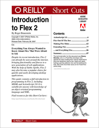 Livre numérique Introduction to Flex 2