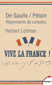Livre numérique De Gaulle/Pétain, règlements de comptes