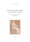 Livre numérique Marc-Antoine Muret lecteur de Tacite