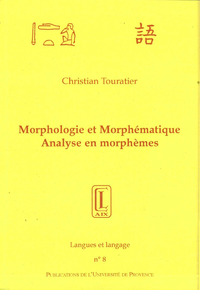 Livre numérique Morphologie et morphématique