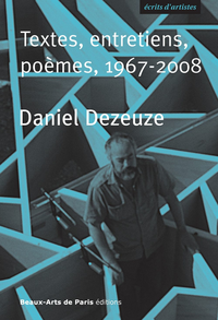 Livre numérique Daniel Dezeuze, Textes, entretiens, poèmes, 1967-2008