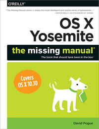 Livre numérique OS X Yosemite: The Missing Manual