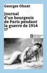 Livre numérique Journal d'un bourgeois de Paris pendant la guerre de 1914 - 17