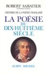 Livre numérique Histoire de la poésie française - Poésie du XVIII° siècle