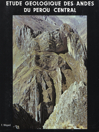 Livre numérique Étude géologique des Andes du Pérou central