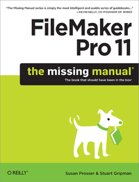 Livre numérique FileMaker Pro 11: The Missing Manual